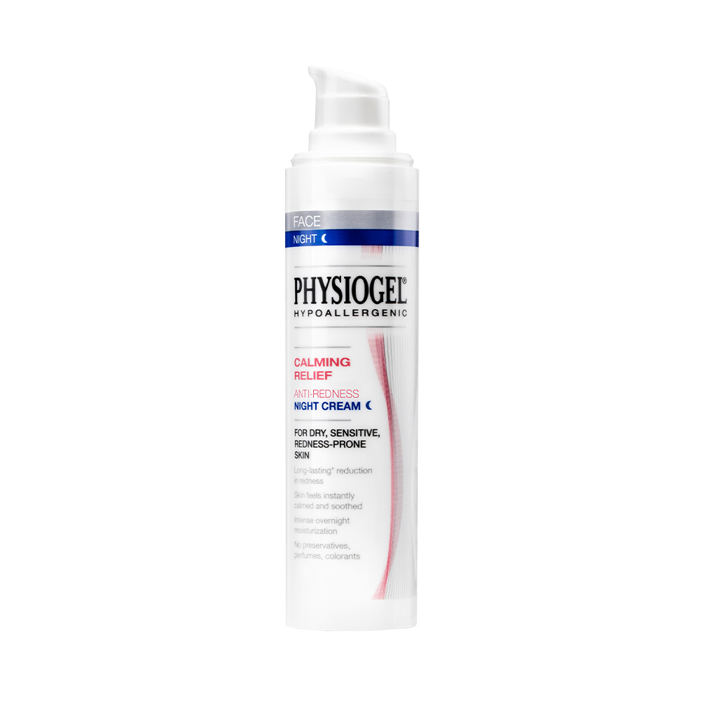 Physiogel Hypoallergenic Calming Relief Anti Redness Night Cream